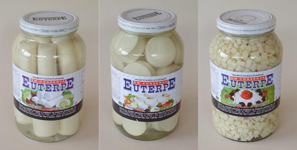 Palmito Euterpe - O melhor Palmito Pupunha em Conserva do Brasil